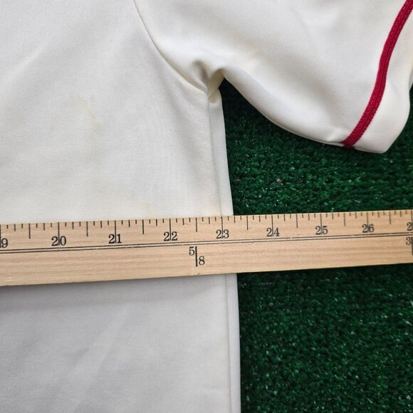 St Louis Cardinals Jersey Mens XL White Beige MLB Baseball Sports Twin Bird #2 - Picture 10 of 15